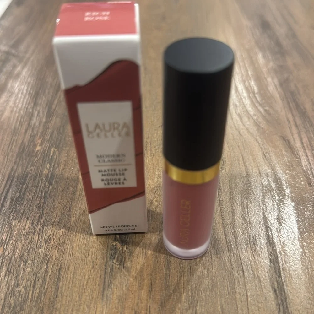 Laura Geller Modern Classic Matte Lip Mousse Shade Rich Rose